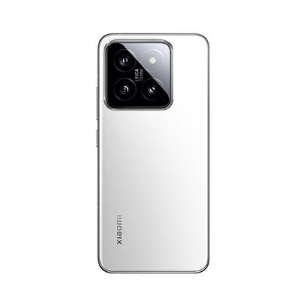 Xiaomi 14 White 6.36 " LTPO OLED 1200 x 2670 pixels Qualcomm Internal RAM 12 GB 512 GB Dual SIM 4G 5G Main camera 50+50+50 MP Se Xiaomi 14 White 6.36 " LTPO OLED 1200 x 2670 pixels Qualcomm Internal RAM 12 GB 512 GB Dual SIM 4G 5G Main camera 50+50+50 MP Se