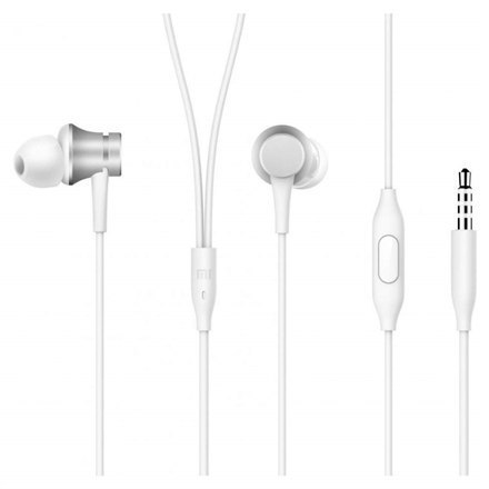 Xiaomi | Mi In-Ear Headphones Basic | ZBW4355TY | Wbudowany mikrofon | 3,5 mm | Srebrny Xiaomi | Mi In-Ear Headphones Basic | ZBW4355TY | Wbudowany mikrofon | 3,5 mm | Srebrny