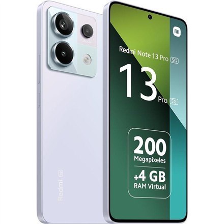 Xiaomi Redmi Note 13 Pro 6.67" OLED Snapdragon 7s Gen 2 8/256GB Aurora Purple Xiaomi Redmi Note 13 Pro 6.67" OLED Snapdragon 7s Gen 2 8/256GB Aurora Purple