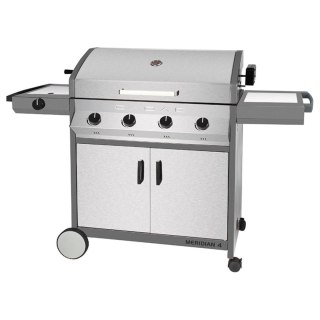 Grill gazowy stacjonarny MERIDIAN 4 ze stali nierdzewnej