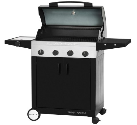 Grill gazowy 4 palnikowy SUPREME CZARNY