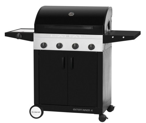 Grill gazowy 4 palnikowy SUPREME CZARNY