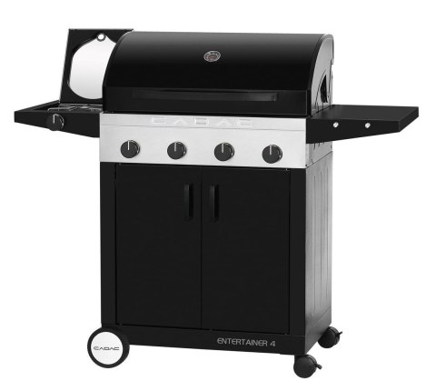 Grill gazowy 4 palnikowy SUPREME CZARNY