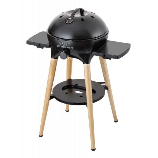 Grill gazowy CADAC BBQ City Chef 40 bambusowe nogi CZARNY