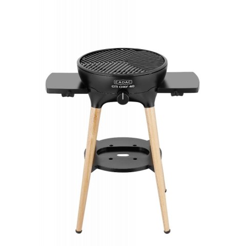 Grill gazowy CADAC BBQ City Chef 40 bambusowe nogi CZARNY