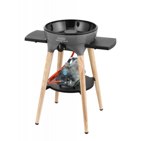 Grill gazowy CADAC BBQ City Chef 40 bambusowe nogi SZARY