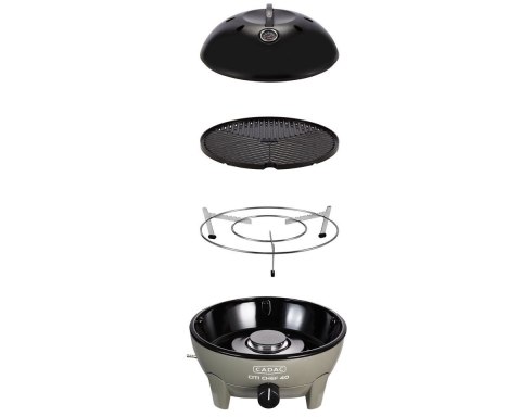 Grill gazowy stołowy CADAC City Chef 38,5cm ZIELONA OLIWKA