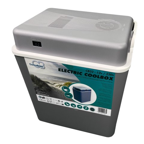 30L uniwersalna 12V/230V KAMAI ECO CB - SZARA