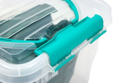 Pojemnik plastikowy 7,0L PROSTOKĄT MULTI BOX z pokrywką i uchwytem