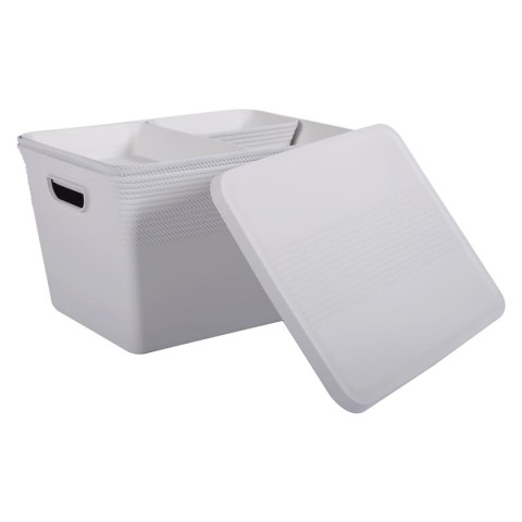 Pojemnik dekoracyjny 4|4L organizer RANGETTE BIAŁY