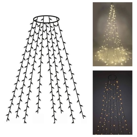 Kurtyna świetlna 480 lampek LED na choinkę