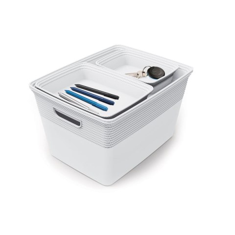Pojemnik dekoracyjny 1,8L organizer RANGETTE ANTRACYT