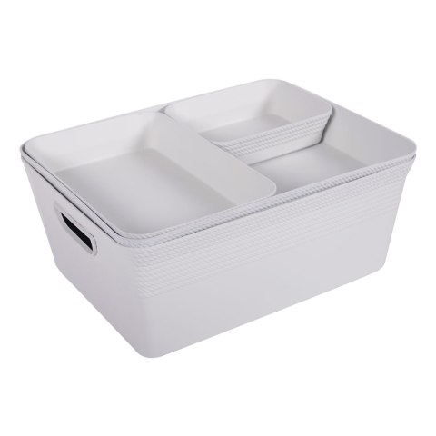 Pojemnik dekoracyjny 1,8L organizer RANGETTE ANTRACYT