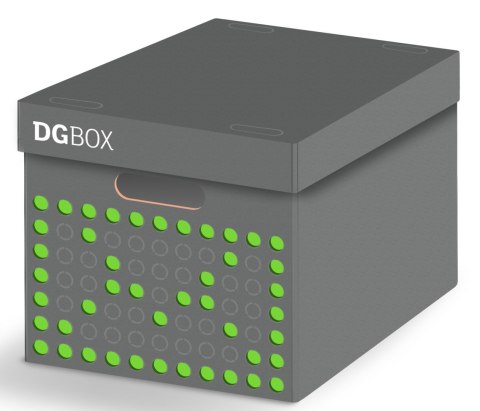 Pudełko kartonowe personalizowane DGBOX SZARE
