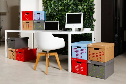 Pudełko kartonowe personalizowane DGBOX SZARE