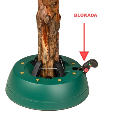 Stojak choinkowy Kamai® START 2 do drzewka 2,5 m. ZIELONY