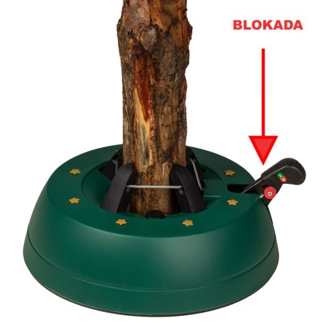 Stojak choinkowy Kamai® START 2 do drzewka 2,5 m. ZIELONY