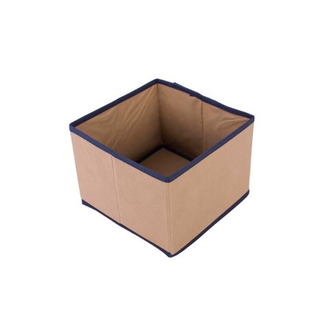 Organizer do szafy i szuflady 20x20x15cm BEŻOWY Organizer do szafy i szuflady 20x20x15cm BEŻOWY