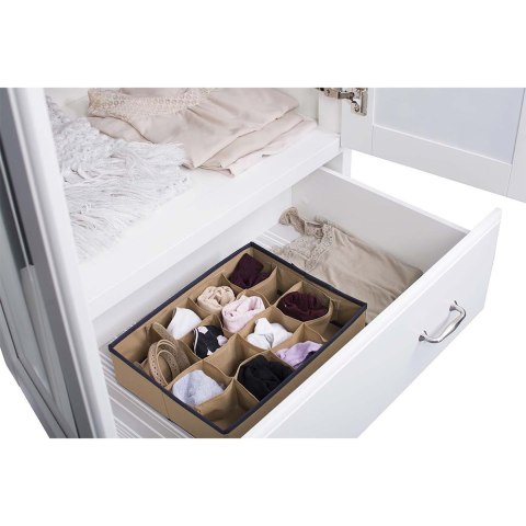Organizer do szuflady 35x27x9cm BEŻOWY Organizer do szuflady 35x27x9cm BEŻOWY
