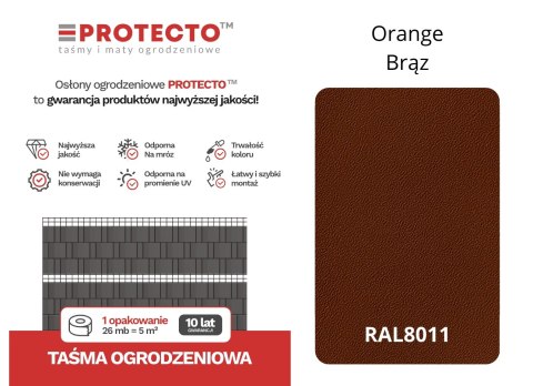 ORANGE 19cm 26mb BRĄZ