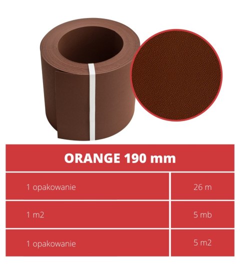 ORANGE 19cm 26mb BRĄZ