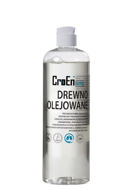 Płyn 0,75L do mycia drewna olejowanego CROEN HYPO Płyn 0,75L do mycia drewna olejowanego CROEN HYPO