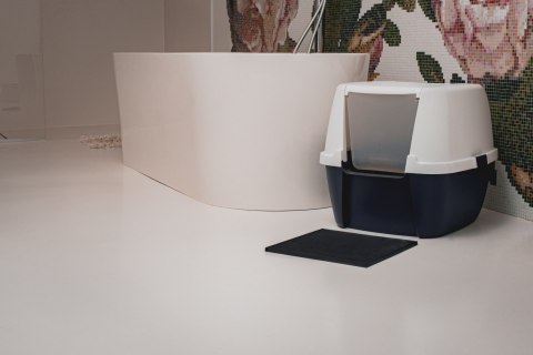 Mata 30x30cm przed kuwetę BIAŁA FIBOO