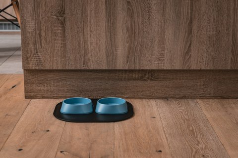 Mata 32x32cm pod miski JASNO-SZARA FIBOO