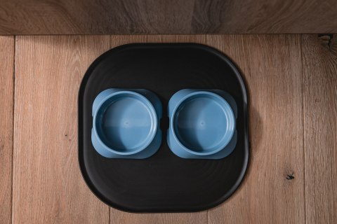 Mata 32x32cm pod miski JASNO-SZARA FIBOO