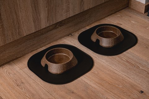 Mata 32x32cm pod miski JASNO-SZARA FIBOO