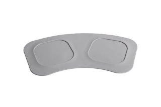 Mata 43x22cm pod miski JASNO-SZARA FIBOO