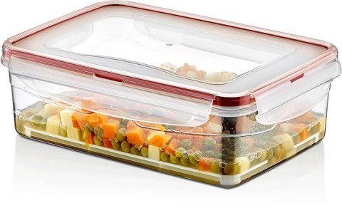 Pojemnik plastikowy 1,4L PROSTOKĄT SAVER BOX z pokrywką Pojemnik plastikowy 1,4L PROSTOKĄT SAVER BOX z pokrywką