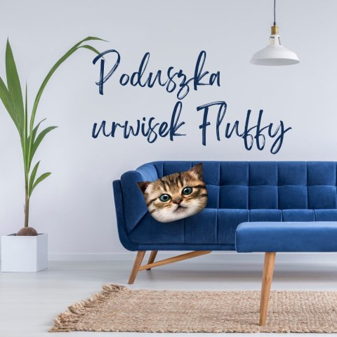 Poduszka kot "FLUFFY" Rozmiar M