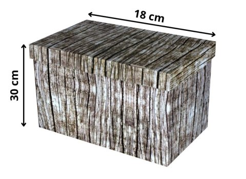 Pudełko dekoracyjne, porządkowe 300x180x190 mm DREWNO, SKRZYNIA mix Pudełko dekoracyjne, porządkowe 300x180x190 mm DREWNO, SKRZYNIA mix