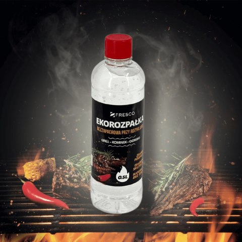 Żelowa eko-rozpałka 0,5L do grilla FRESCO bezzapachowa