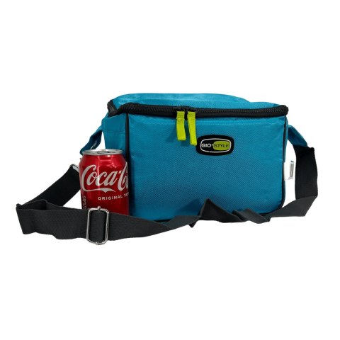 Torba lunchowa Kamai Gio Style na ramię, niebieska, pojemność 7L