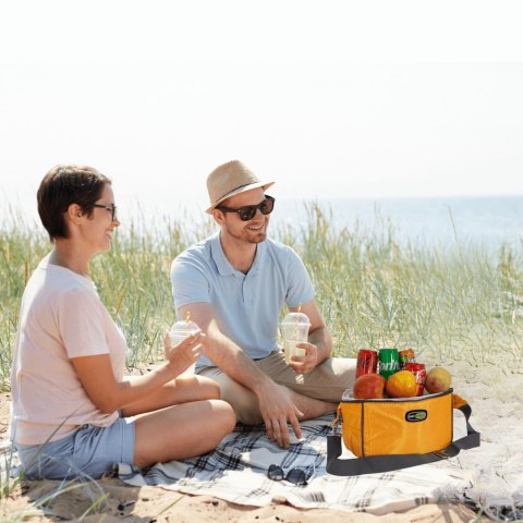 Torba lunchowa Kamai Gio Style na ramię, pomarańczowa, pojemność 7L