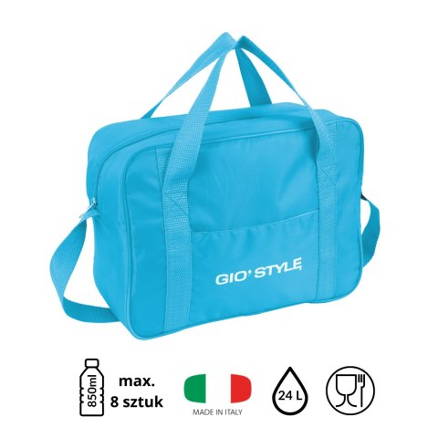 Zestaw toreb Kamai Gio Style 24L i 7L, niebieskie, na ramię i z uchwytem do noszenia