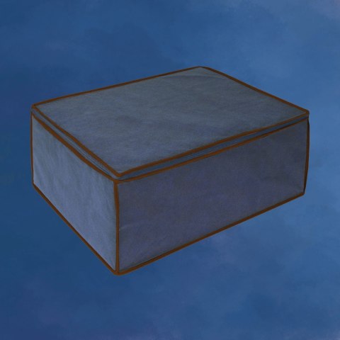 BLUE niebieski organizer do szafy na suwak 46x60x26cm