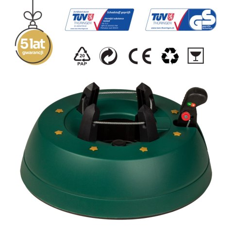 Stojak choinkowy Kamai® START 3 do drzewka 3 m. ZIELONY