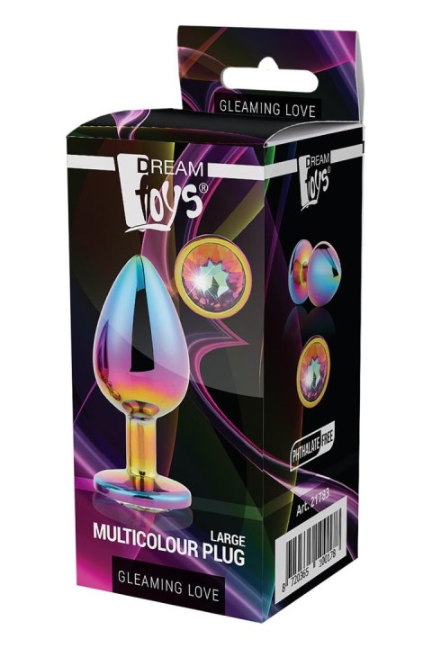 GLEAMING LOVE MULTICOLOUR PLUG LARGE GLEAMING LOVE MULTICOLOUR PLUG LARGE