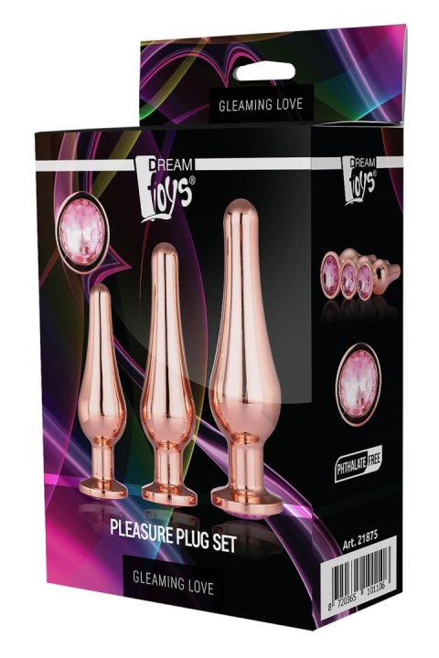 GLEAMING LOVE PLEASURE SET ROSE GOLD GLEAMING LOVE PLEASURE SET ROSE GOLD