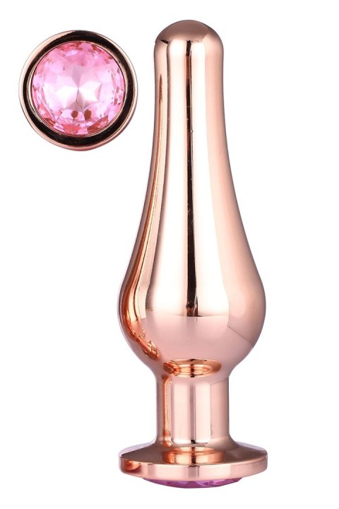 GLEAMING LOVE ROSE GOLD PLEASURE PLUG L GLEAMING LOVE ROSE GOLD PLEASURE PLUG L