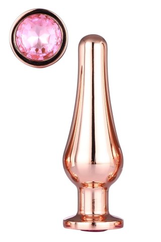 GLEAMING LOVE ROSE GOLD PLEASURE PLUG M