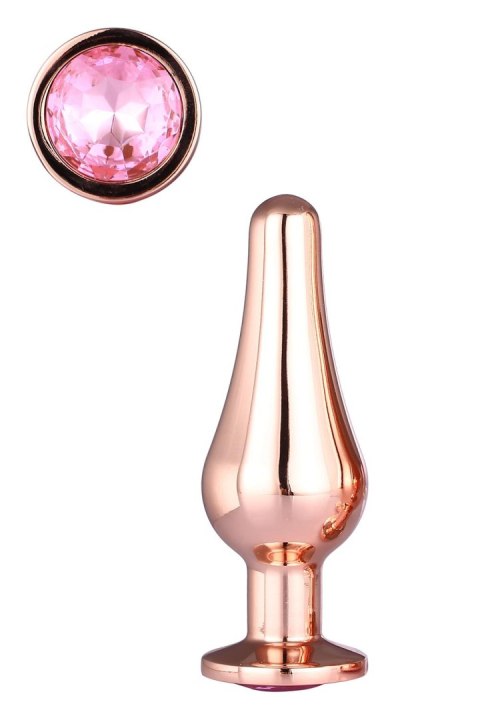 GLEAMING LOVE ROSE GOLD PLEASURE PLUG S GLEAMING LOVE ROSE GOLD PLEASURE PLUG S