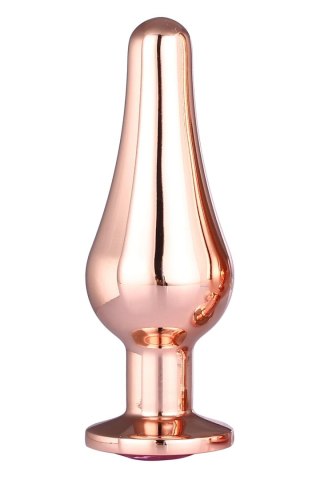 GLEAMING LOVE ROSE GOLD PLEASURE PLUG S