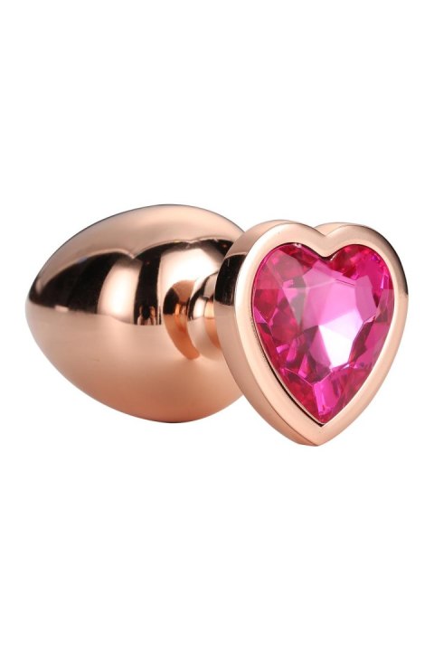 GLEAMING LOVE ROSE GOLD PLUG LARGE GLEAMING LOVE ROSE GOLD PLUG LARGE