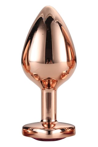 GLEAMING LOVE ROSE GOLD PLUG MEDIUM