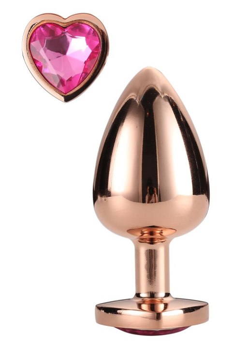 GLEAMING LOVE ROSE GOLD PLUG SMALL GLEAMING LOVE ROSE GOLD PLUG SMALL