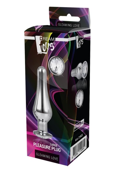 GLEAMING LOVE SILVER PLEASURE PLUG L GLEAMING LOVE SILVER PLEASURE PLUG L